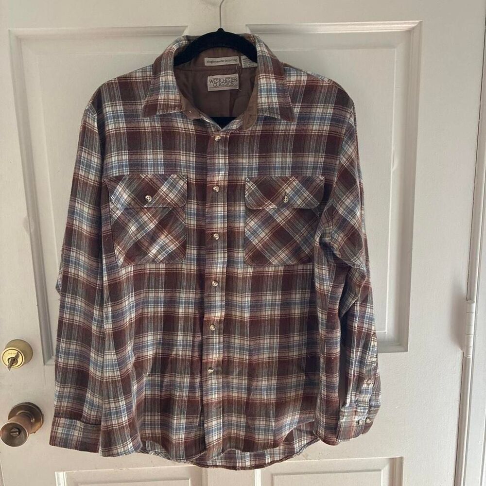 Vintage 70s/80s Plaid Shirt